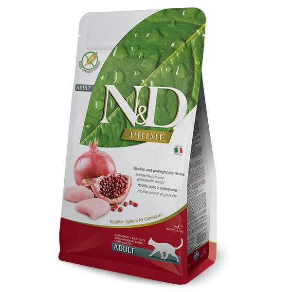 N&D PRIME TAHILSIZ TAVUK & NAR YETİŞKİN 1,5kg